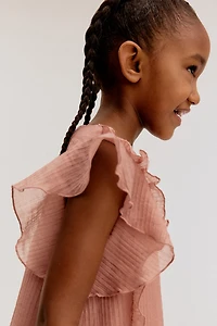 Ruffle-Detail Dress