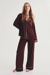 Viscose-Blend Pajamas