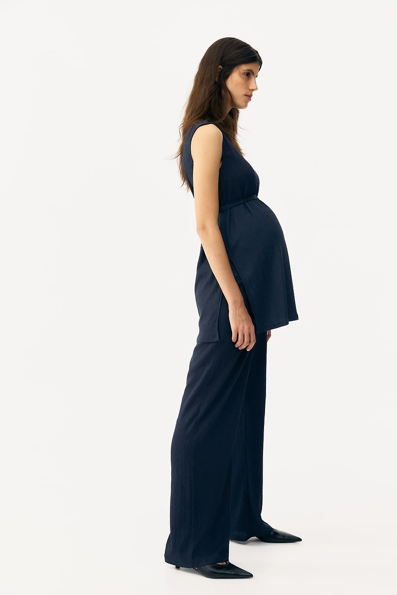 MAMA 2-piece Textured Jersey Set