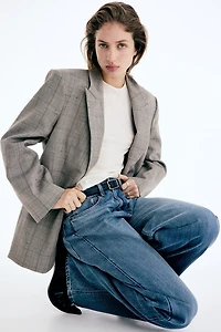 Wide High Jeans