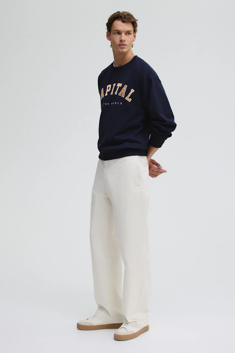 Relaxed-Fit Cotton Chinos