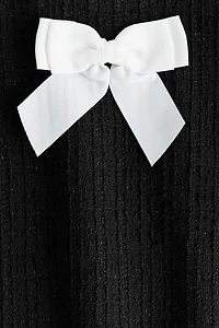 Bouclé-Jersey Dress