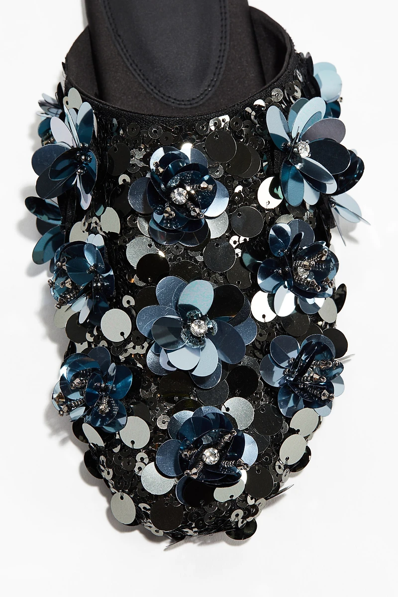 Chaussons à sequins