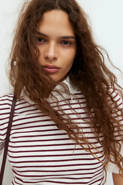 T-shirt en fin tricot