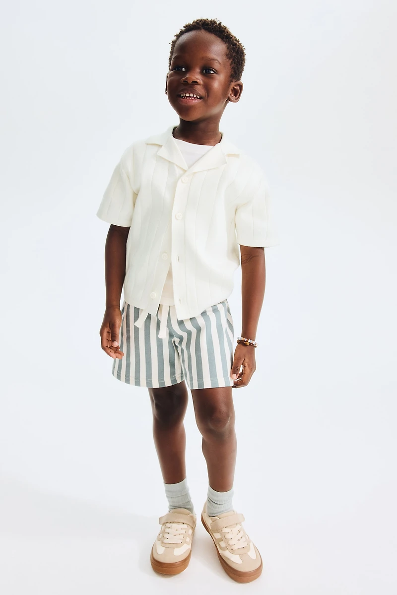 Fine-Knit Cotton Resort Shirt