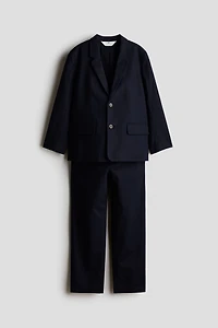 Costume en lin mélangé