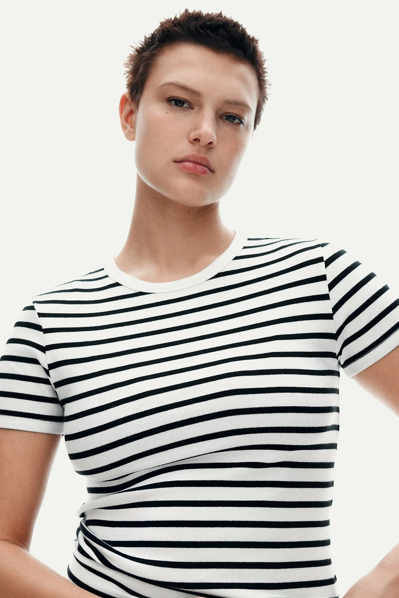 Ribbed T-Shirt