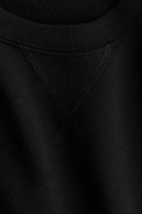 Oversized Short-Sleeved Sweatshirt