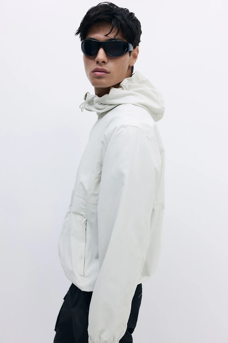 Hooded Windbreaker