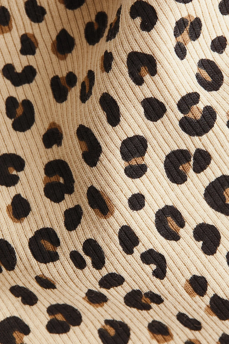 Printed Cotton Bike Shorts