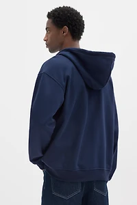 Loose Fit Hooded Jacket