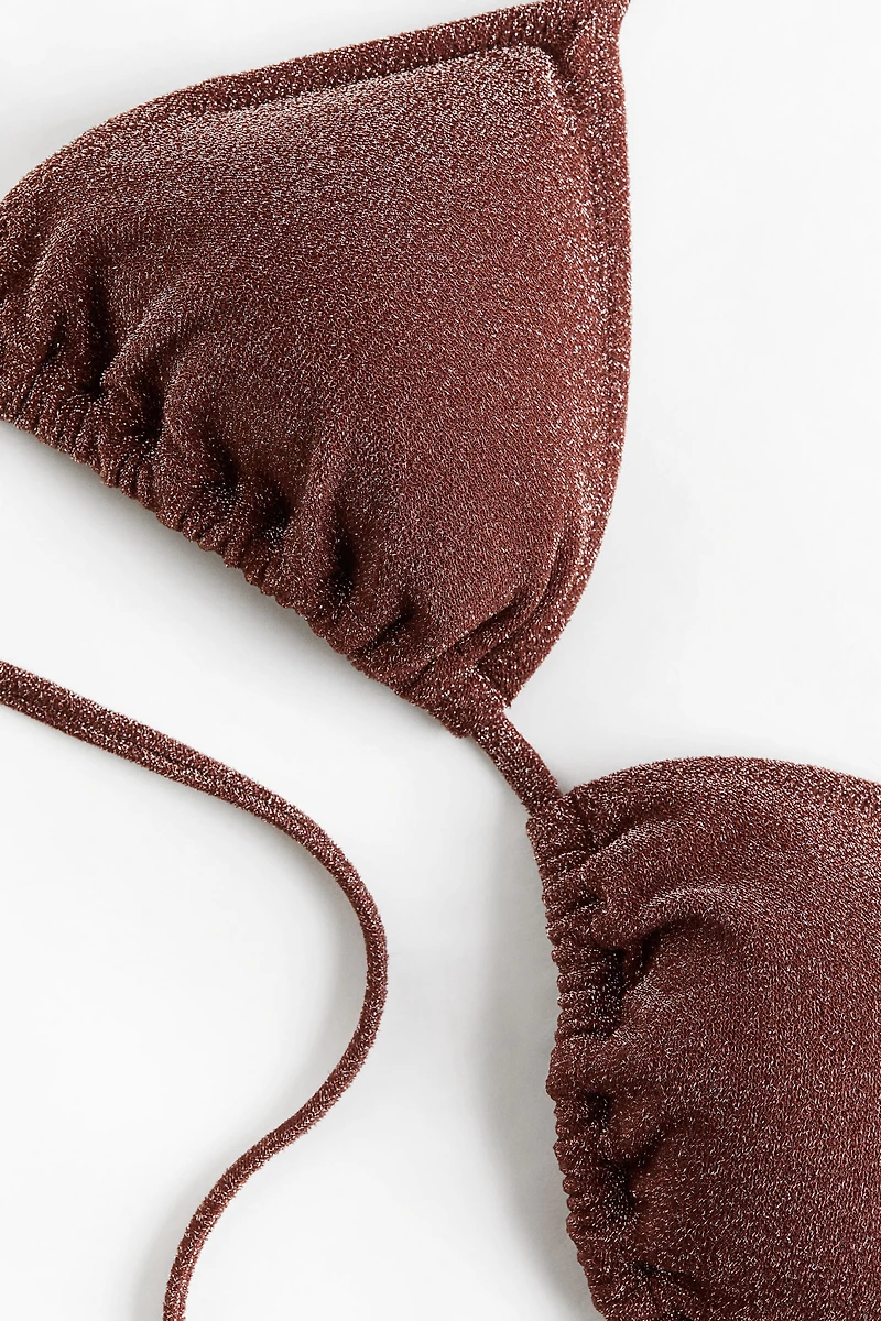 Haut de bikini triangle coussiné