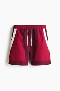 Loose-Fit Track Shorts