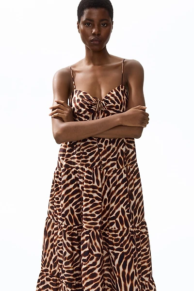 Tiered Strappy Dress