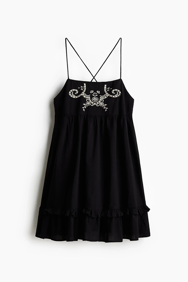 Cotton Strappy Dress