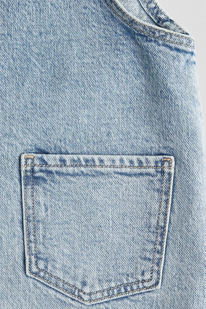 Denim Overall Dress