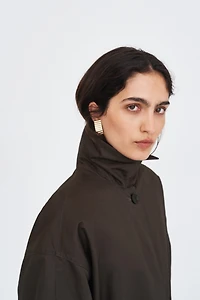 Belted Twill Coat