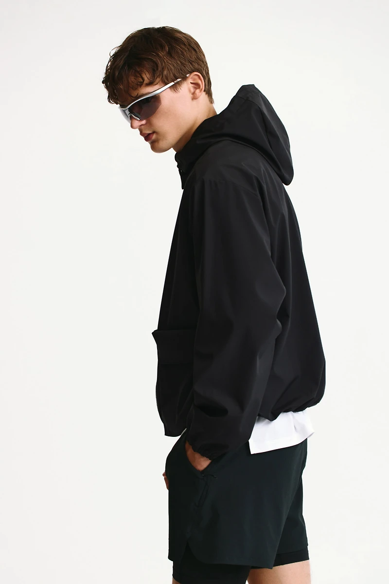 Veste souple imperméable coupe classique