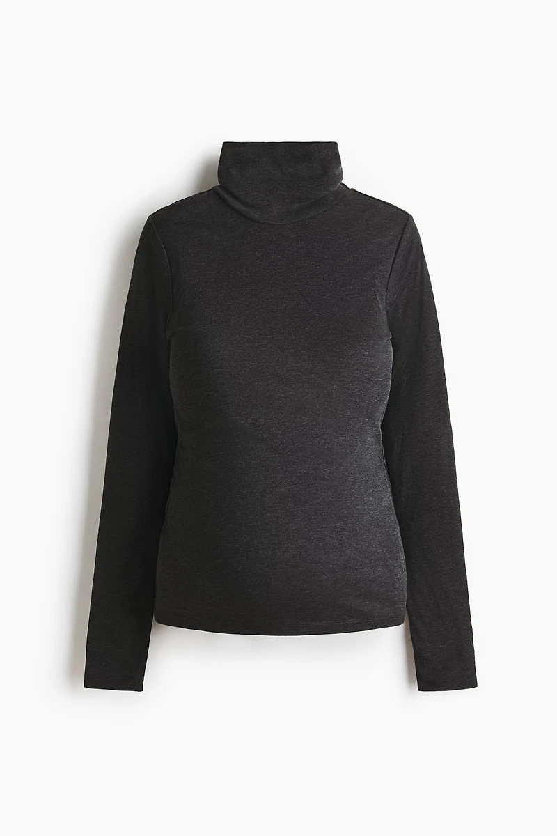 MAMA Turtleneck Top
