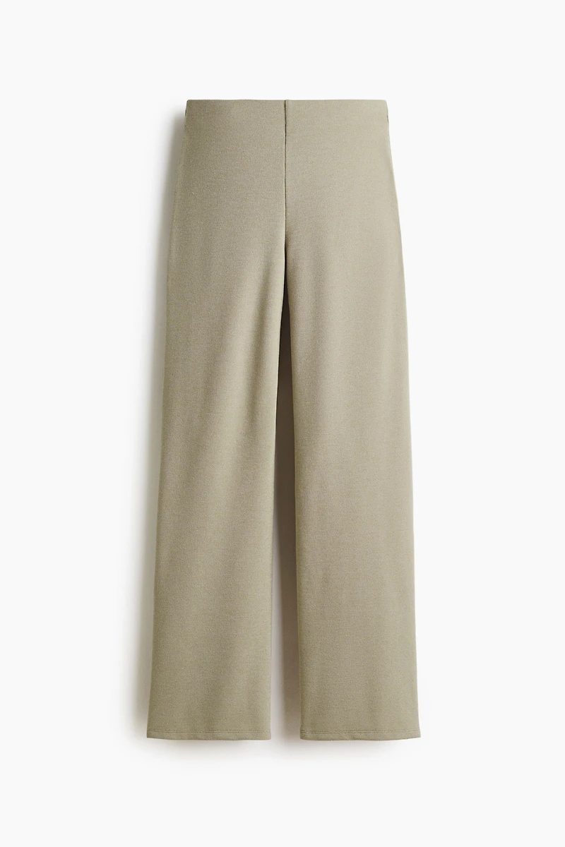Straight-Leg Jersey Pants