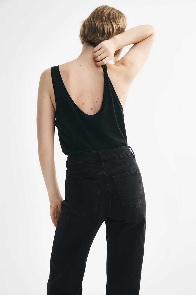 Wide High Waist Jeans