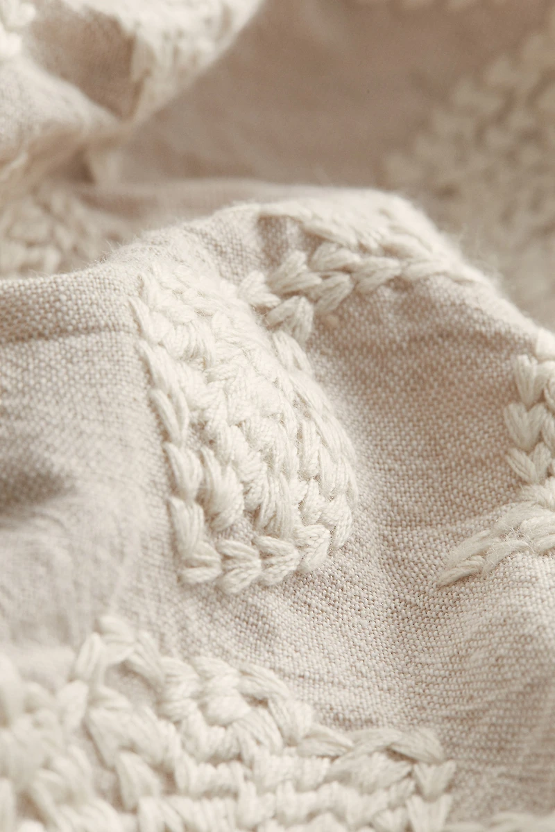 Embroidered Cushion Cover