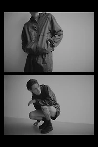 Veste de course hydrofuge ample