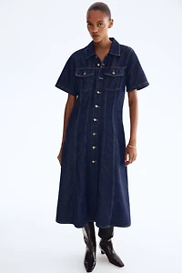 Denim Shirt Dress
