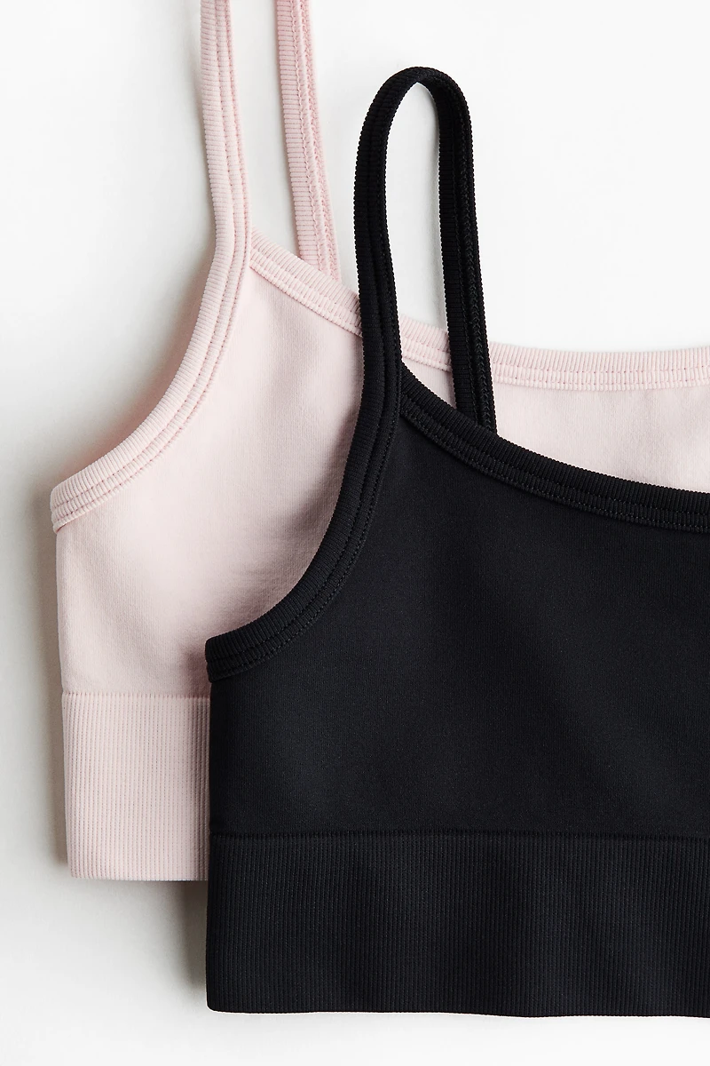 2-Pack Seamless Sports Tops with DryMove™