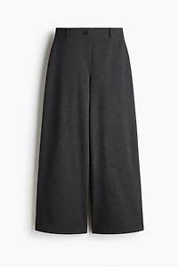 Wide-Leg Jersey Pants