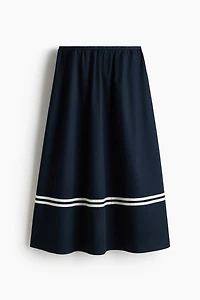 Loose-Fit Midi Skirt