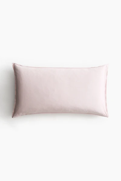 Washed Linen-blend Pillowcase