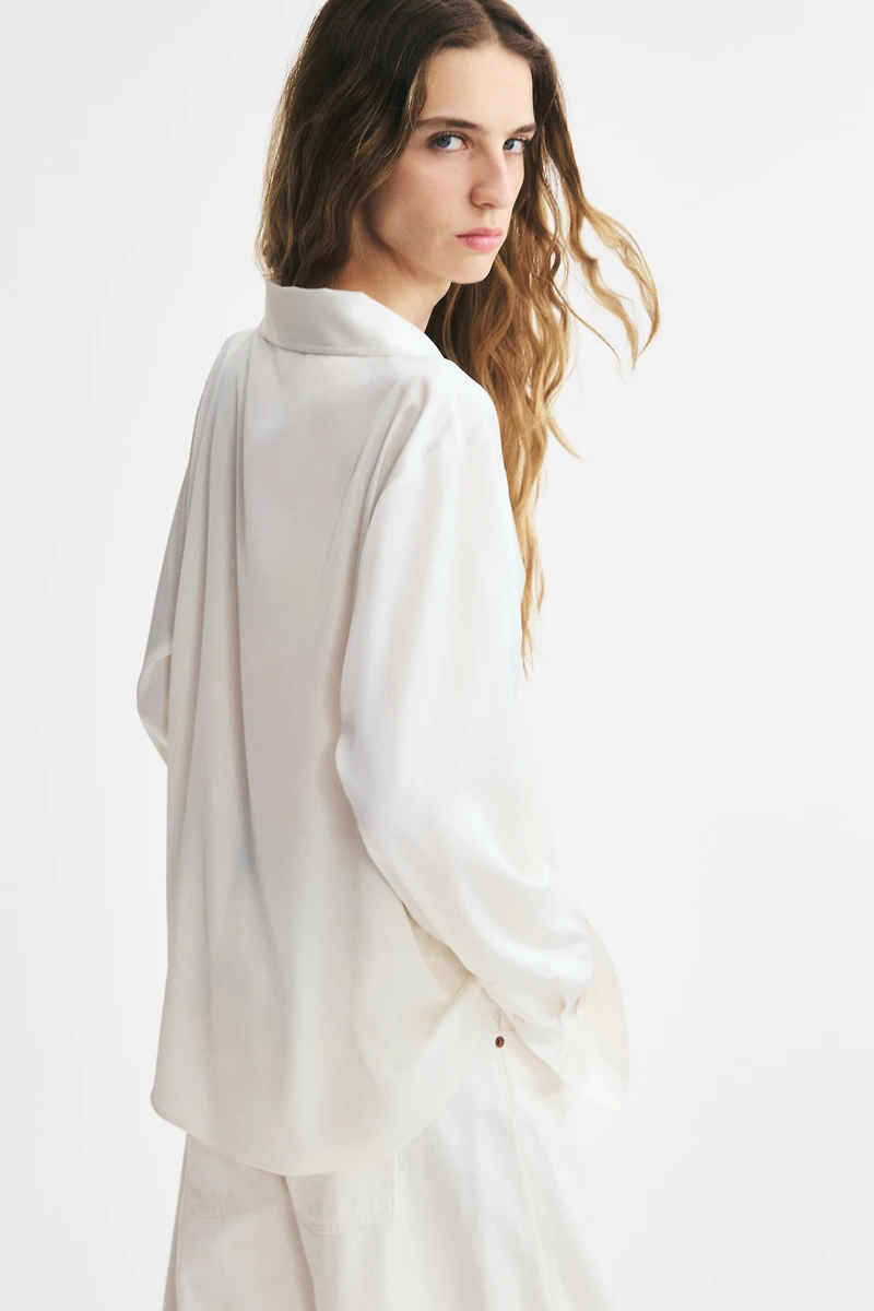 Blouse à encolure en V