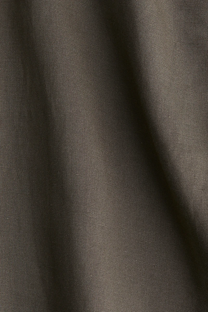 Linen-Blend Pants