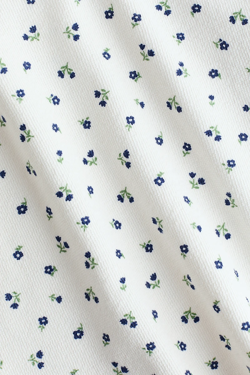 Ensemble 2 pièces en coton à motif
