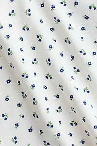 Ensemble 2 pièces en coton à motif