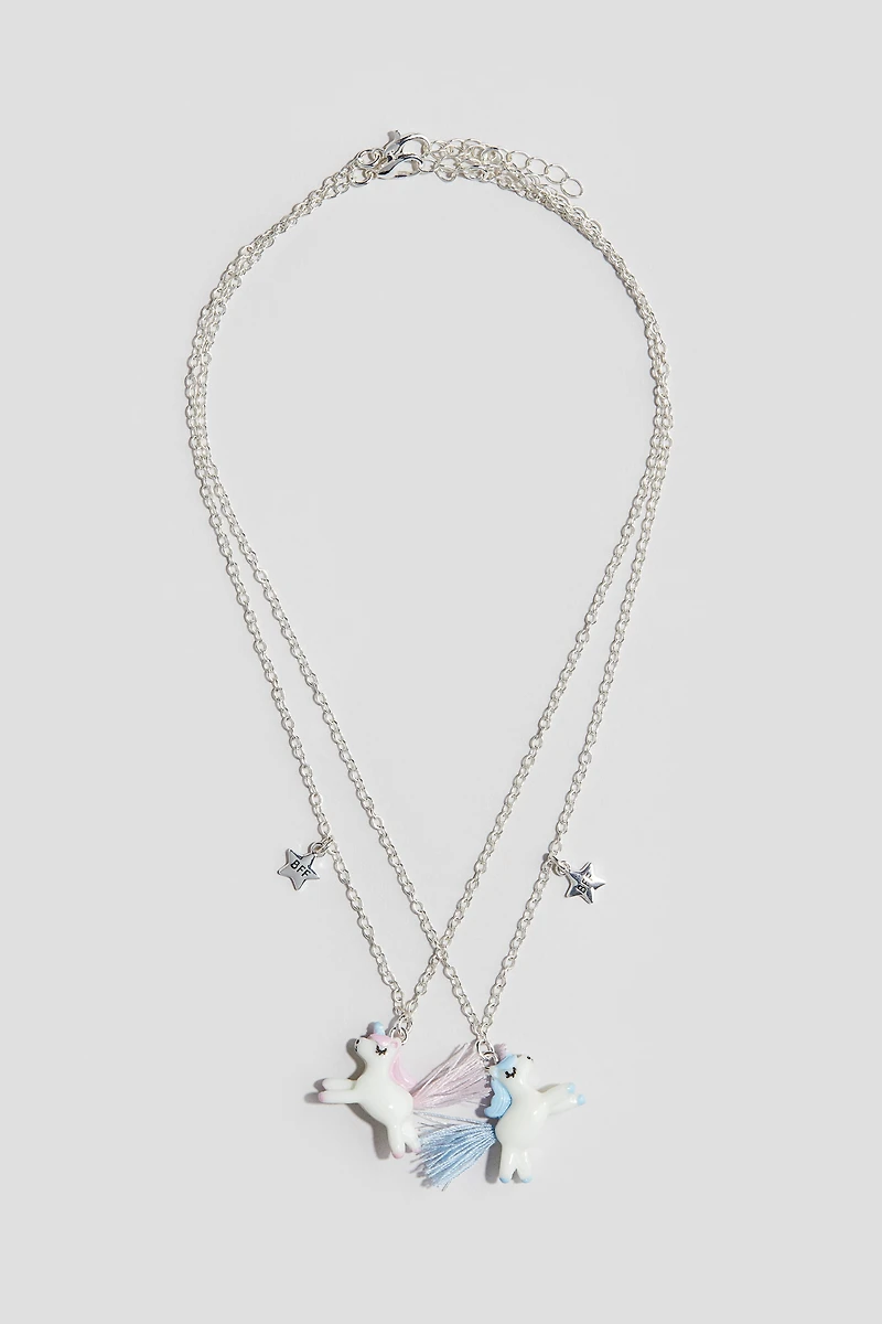 Lot de 2 colliers de l'amitié