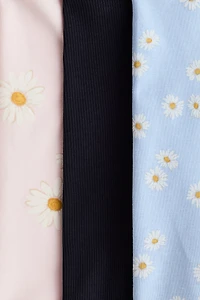 3-Pack Cotton Bike Shorts