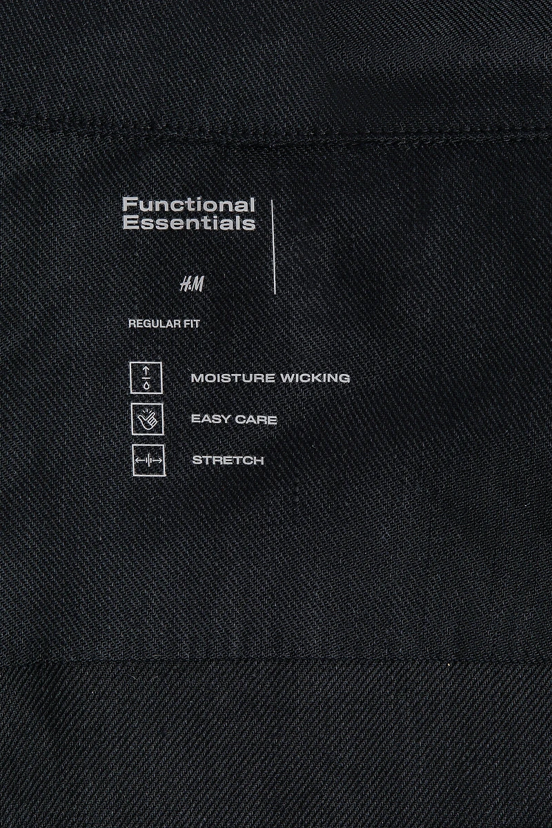 Easy Care Regular-Fit Linen-Blend Overshirt