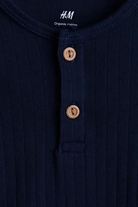 2-Pack Henley-Style Bodysuits