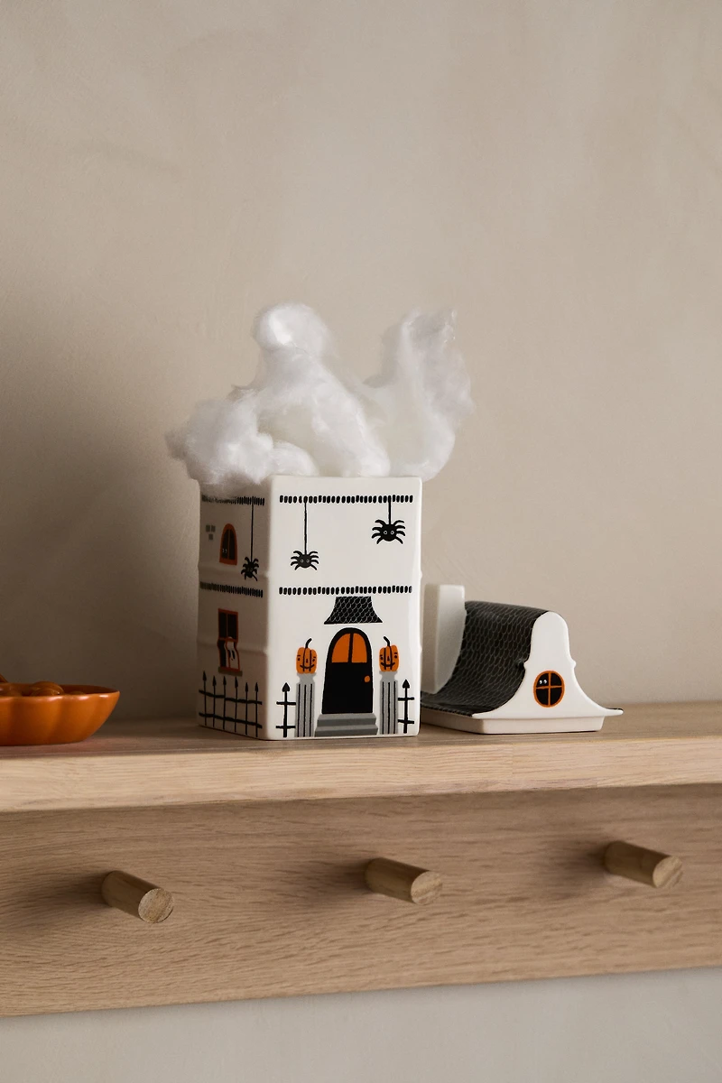 Pot à biscuits en porcelaine