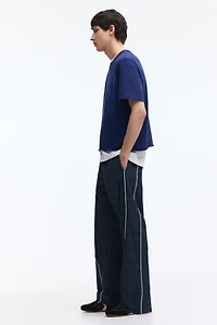 T-shirt délavé coupe classique