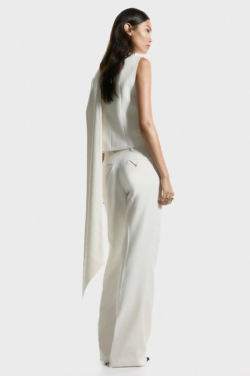 Pantalon sur mesure coupe bottillon