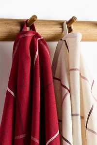 2-Pack Linen-Blend Tea Towels