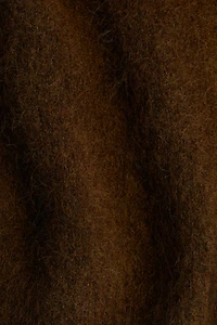 Mohair-Blend Cardigan with Zipper