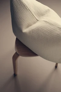 Taie d'oreiller en mousseline de coton