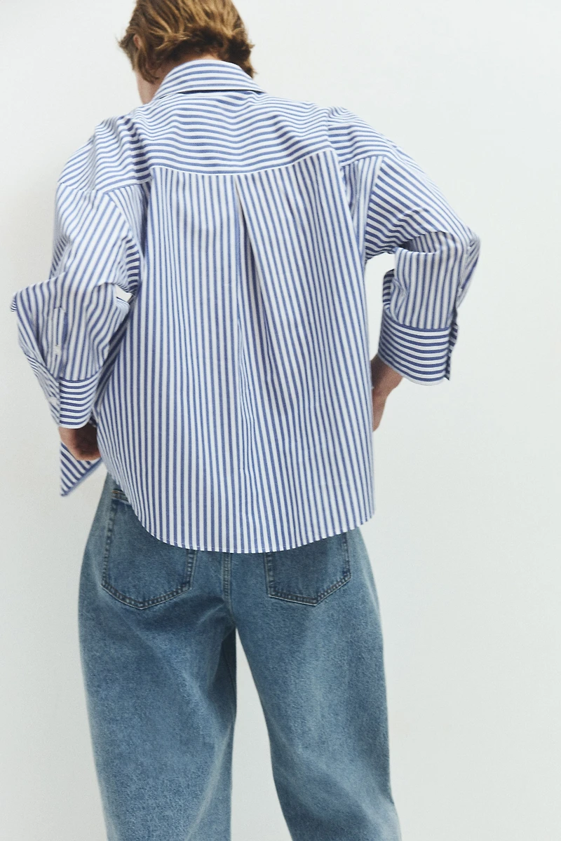 Short Poplin Shirt