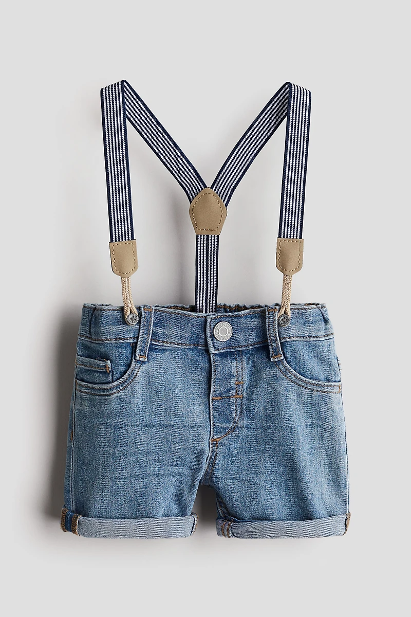 Shorts with Suspenders