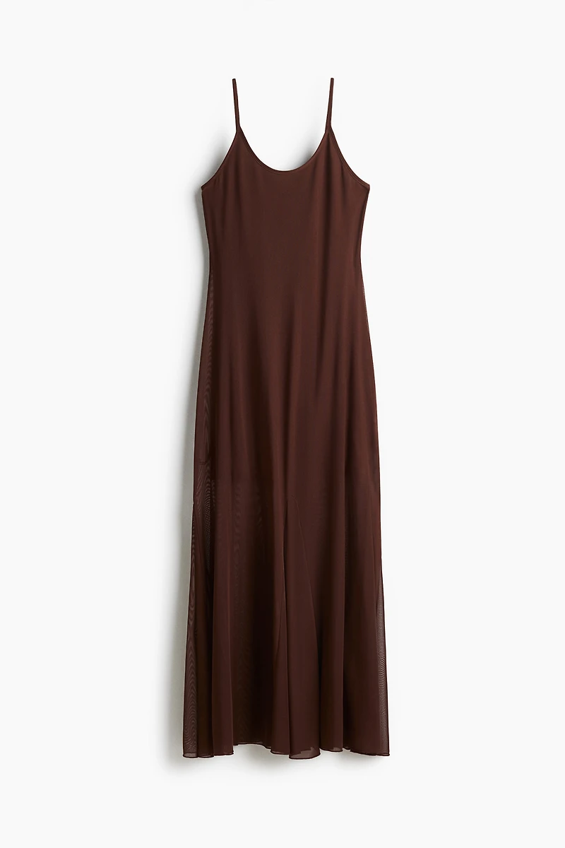 Strappy Mesh Dress