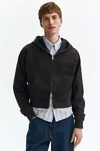 Oversized-Fit Hooded Jacket